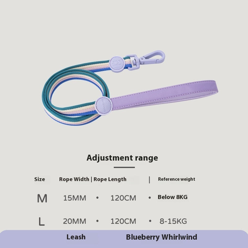 Retro Rope Dog Harness & Collar – Small & Medium Dogs”