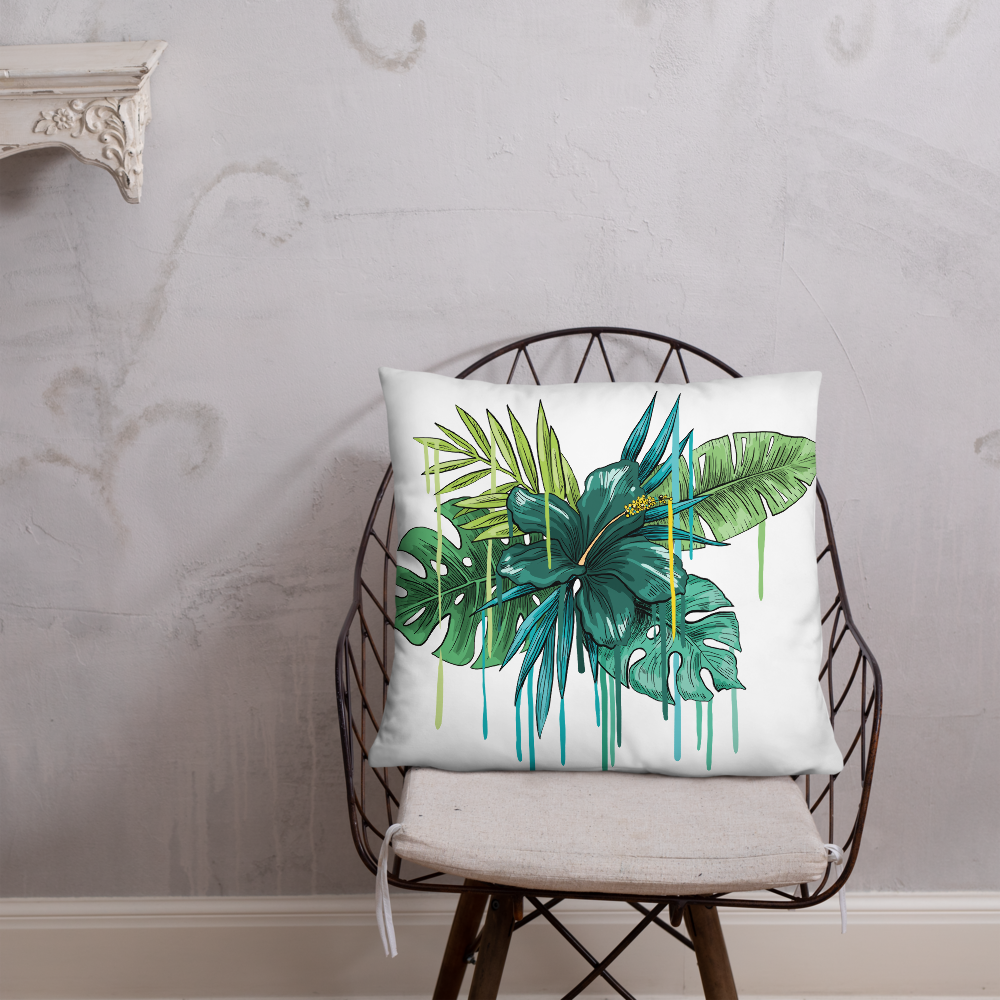 Set of 2 Bohemian Throw Pillows - 18x18 Inch Square Decorative Pillow Covers for Couch & Bed